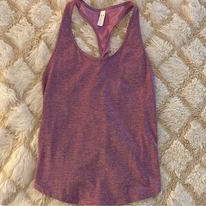Purple Racerback Under Armour Tank Top, S, EUC